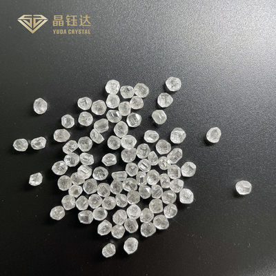 0.1Ct Sampai 20Ct HPHT Treated Diamonds CVD Uncut Lab Grown Synthetic Diamonds