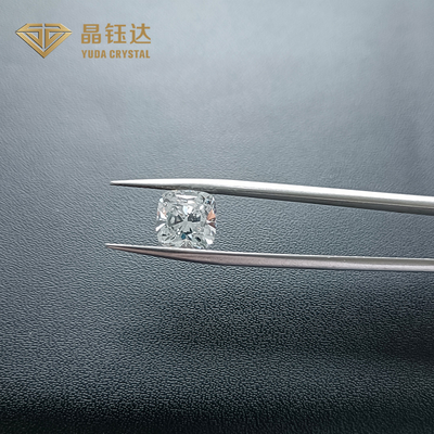 CVD HPHT Loose Lab Grown Diamonds Cushion Cut E VS1 Dipoles Untuk Perhiasan