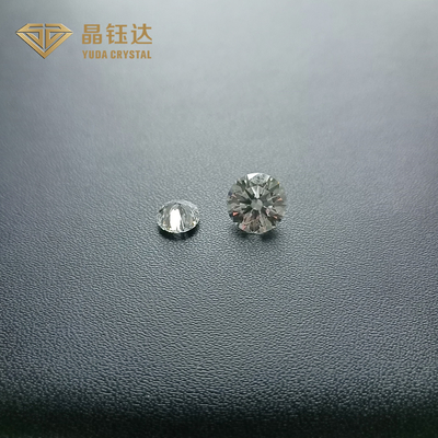 1.0ct 2.0ct 3.0ct Bulat Brilliant Cut Loose Lab Tumbuh Berlian HPHT Untuk Cincin