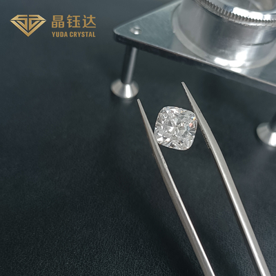 Warna Putih Fancy Cut Lab Tumbuh Berlian Longgar 5.0ct Untuk Perhiasan