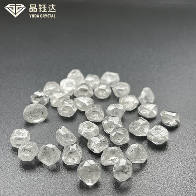 Carbon Colorless Rough Lab Grown Diamonds Gem Quality Untuk Hearts Arrows Diamonds