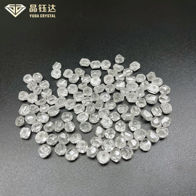 1ct 2ct Rough Lab Grown Diamonds 8.0mm SI VVS D E F Warna Berlian
