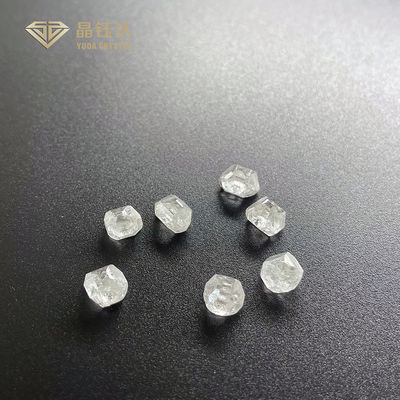 4.0ct 4.5ct 5.0ct HPHT Berlian Kasar 5mm Sampai 15mm Yuda Crystal