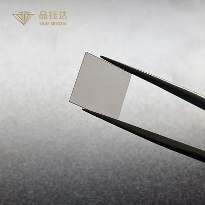 10mm * 10mm Persegi Panjang CVD Berlian Kristal Tunggal Tebal 0,5mm