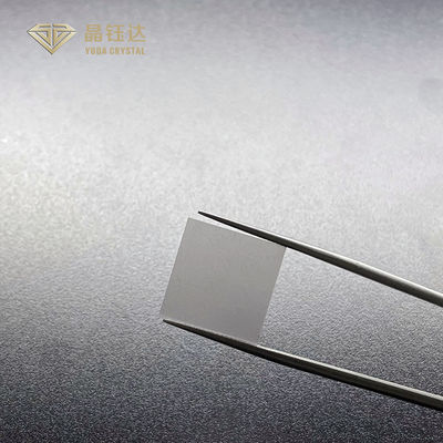 6mm * 6mm CVD Lab Grown Diamond Plates 100110111 Crystal Orientation