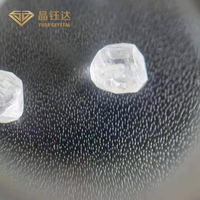 2.0-2.5 Ct HPHT DEF Color Diamond Lab Membuat Batu Baku Berlian