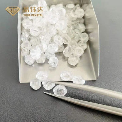 Round HPHT Lab Grown Diamonds LGD Uncut Lab Membuat Berlian Untuk Membuat Perhiasan