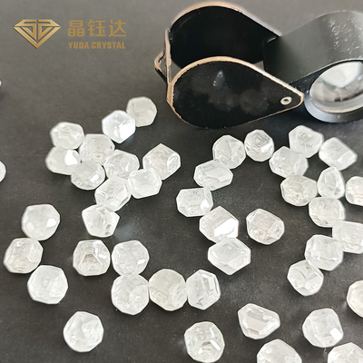 Ukuran Besar1-1.5 Karat Lab Grown Diamonds HPHT CVD White Rough Diamond