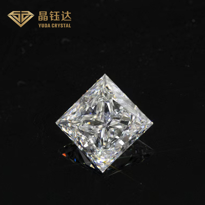 Full White Longgar Lab Grown Diamonds Fancy Cut Untuk Cincin