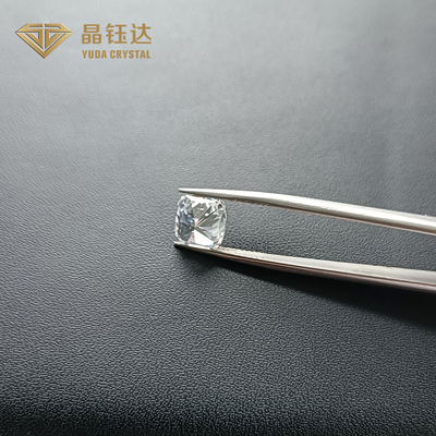 7.0ct 8.0ct HPHT Laboratorium Berlian Tumbuh persegi panjang DEF Warna Untuk Berlian Oval