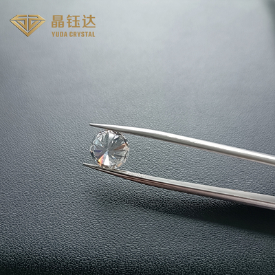 Putih Bulat 7ct 8ct HPHT Berlian Lab DEF Warna VVS VS Kejernihan
