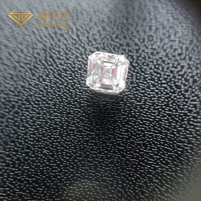 1.01Ct Asscher Cut Lab Tumbuh Berlian D Warna VS VVS Kejelasan IGI Bersertifikat HPHT