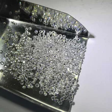 Berlian Tipe Laboratorium Sintetis Dibuat Laboratorium Berlian Melee Tumbuh 0.002-0.01ct Per Piece Untuk Perhiasan Mewah