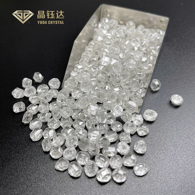 5.0 - 6.0 karat D E F Warna VS Kejernihan HPHT Berlian Lab Dibuat Berlian mentah di Cina