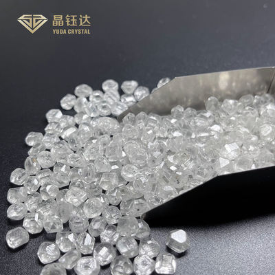 Yuda Crystal 3.0 - 4.0 ct Putih VVS VS HPHT Berlian mentah Uncut Berlian buatan laboratorium