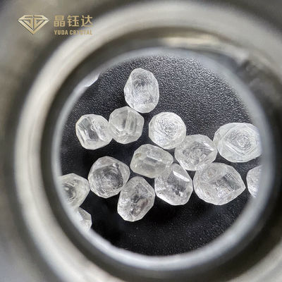 Yuda Crystal 3.0 - 4.0 ct Putih VVS VS HPHT Berlian mentah Uncut Berlian buatan laboratorium