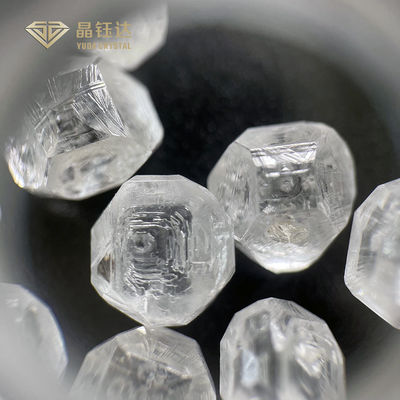 1.00 - 10.00 Ct DEF Color Grade Cut FL -I3 Hitam HPHT Berlian Karbon Berkarbon