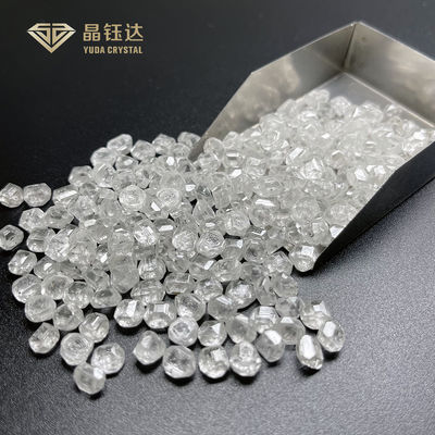 VVS VS SI DEF HPHT Berlian buatan kimia 1,5 karat 2,0 karat 5mm 6mm