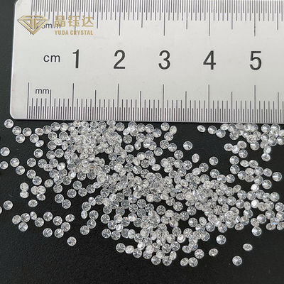 DEF Warna VS1 SI1 HPHT Lab Menumbuhkan Melee Berlian 1mm 1.5mm 2mm