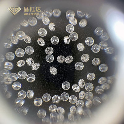 VVS VS SI DEF Warna Lab Menumbuhkan Melee Berlian 1mm Sampai 1.25mm Potongan Ideal