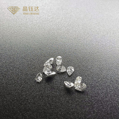 DEF VS SI HPHT Fancy Cut Laboratory Diamonds 0.4ct 0.2ct Laboratory Grown Pear Diamond