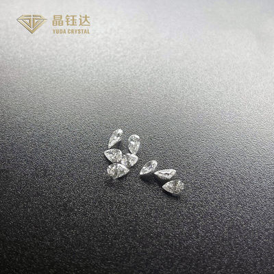 DEF VS SI HPHT Fancy Cut Laboratory Diamonds 0.4ct 0.2ct Laboratory Grown Pear Diamond