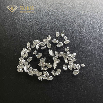 DEF VS SI HPHT Fancy Cut Laboratory Diamonds 0.4ct 0.2ct Laboratory Grown Pear Diamond