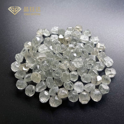 Fancy Dark Brown Greenish Yellow Rough Diamonds 1 Carat Buatan Manusia