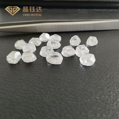 8mm 10mm DEF Warna mentah HPHT Berlian mentah 7.0ct Sampai 12.0ct