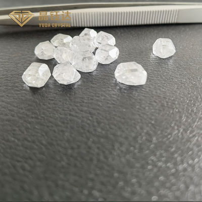 8mm 10mm DEF Warna mentah HPHT Berlian mentah 7.0ct Sampai 12.0ct