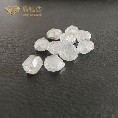 8mm 10mm DEF Warna mentah HPHT Berlian mentah 7.0ct Sampai 12.0ct