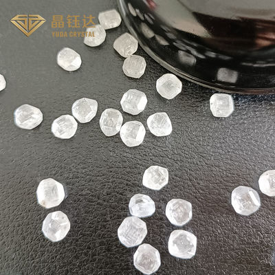 VS Plus 7,0 karat 8,0 karat HPHT Berlian mentah Berlian mentah Untuk cincin 2ct