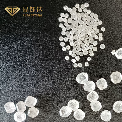 5mm Sampai 8mm 1,5 Karat VS SI HPHT Berlian Kasar 2 Karat Berlian Putih