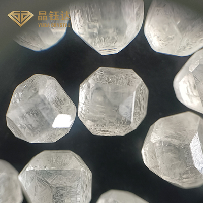Square VS 10,0 karat 11,0 karat HPHT Berlian mentah Berlian murni untuk perhiasan