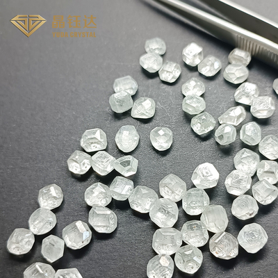 VS SI 3,0ct 4,0ct 5,0ct HPHT Berlian mentah Custom Untuk 1 karat Perhiasan longgar
