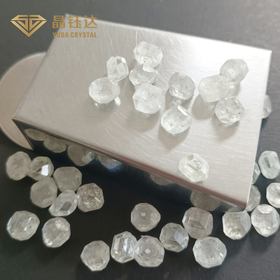 5 mm hingga 7 mm DEF Warna kasar HPHT Berlian Bentuk persegi panjang