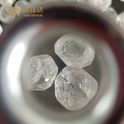 4-15 karat EFG VVS VS HPHT Berlian Kristal Tunggal Untuk Bahan Perhiasan Buatan