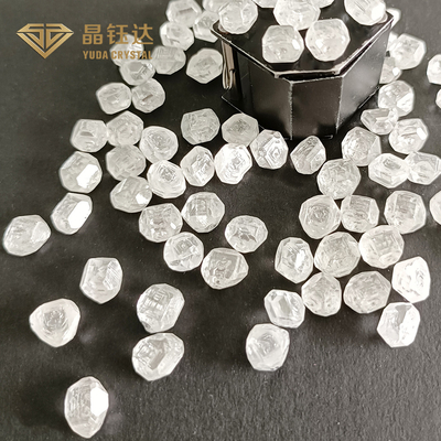 6.0Ct Up Lab Dibuat Berlian Empat Empat Efg Warna HPHT Berlian mentah