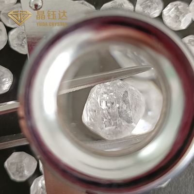 DEF SI VS VVS HPHT Laboratorium Berlian mentah yang belum dipotong 8.0ct hingga 20.0ct