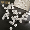 Bentuk Bulat Lab Tumbuh Berlian Batu HPHT Berlian Kejelasan VVS Kasar Yang Belum Dipotong