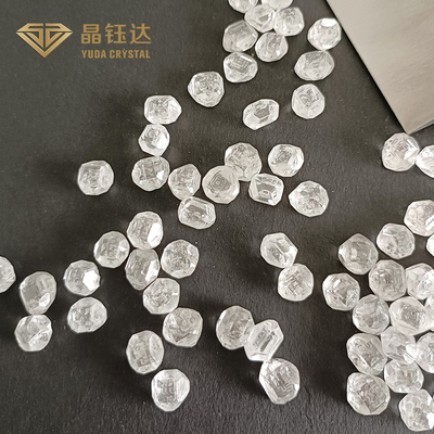 3Ct 4Ct HPHT VVS VS Berlian Kasar yang Belum Dipotong Buatan Berlian Yuda Crystal