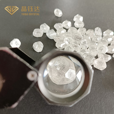5Ct 5.5Ct 6.0Ct HPHT Berlian Kasar Tekanan Tinggi Suhu Tinggi 5.0mm Sampai 20.0mm