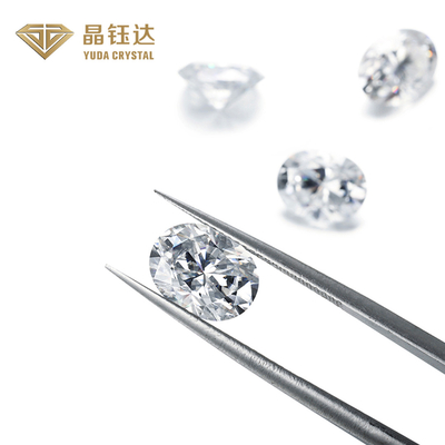 Oval Brilliant Cut 3.0ct HPHT IGI Sertifikasi Laboratorium Berlian Tumbuh Untuk Diamond Ring