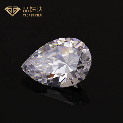 Pear Cut HPHT Loose Diamond 1.0-3.0ct Igi Lab Diamond Untuk Perhiasan Berlian