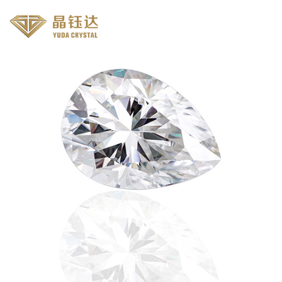 1ct 1.5ct 2ct 2.5ct Pear Lab Diamond IGI Sertifikasi HPHT Bentuk Pear