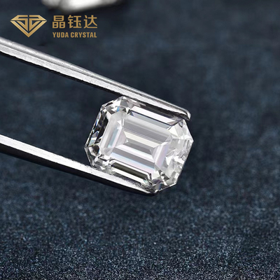 1ct-3ct HPHT Emerald Cut Loose Laboratory Diamonds dengan Sertifikat IGI
