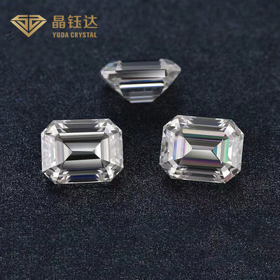 1ct-3ct HPHT Emerald Cut Loose Laboratory Diamonds dengan Sertifikat IGI